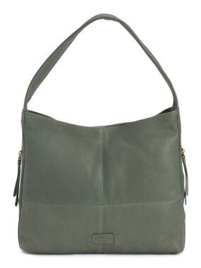 AMERICAN LEATHER CO. Leather Virginia Hobo Bag